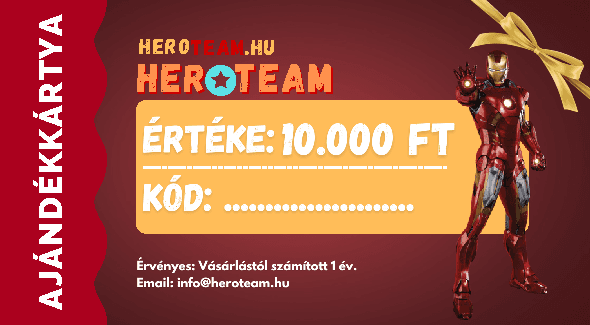Heroteam ajándékkártya 2