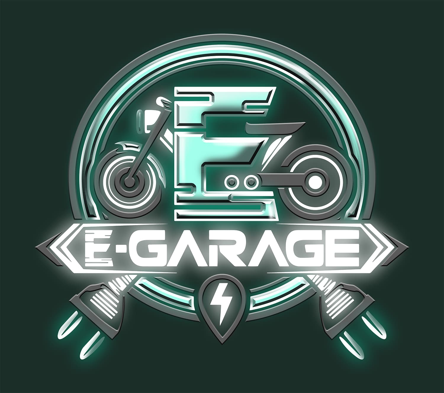 E Garage logo