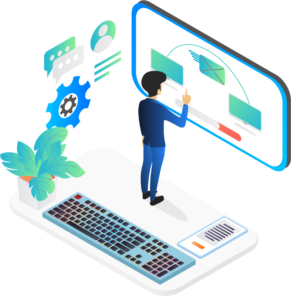 Contact Illustration